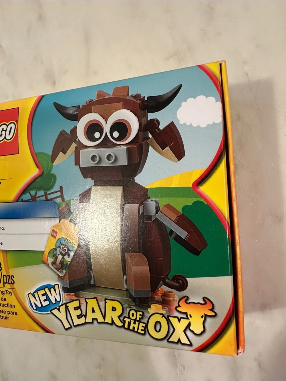 LEGO 40417 Brown Tan and Black New Year of the Ox Buildable Figure 168pcs New